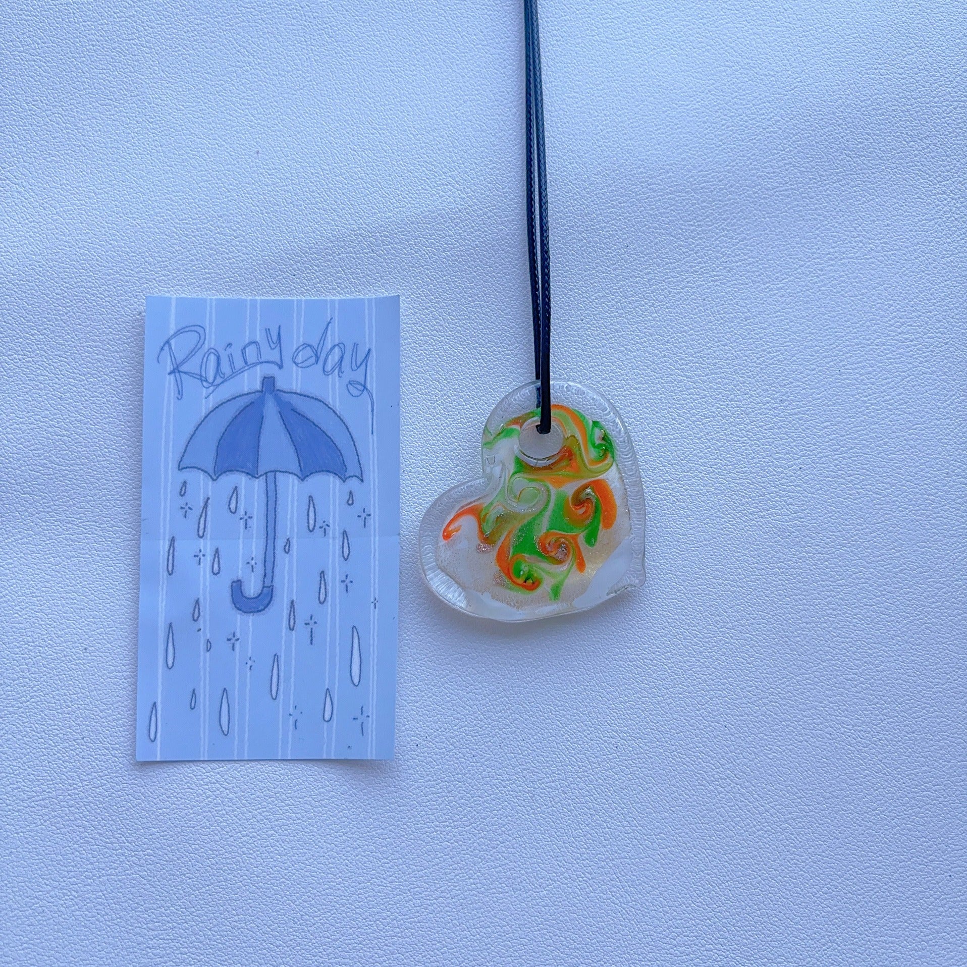 F1 green necklace glass necklace glass pendant handmade design vintage necklace pendant color necklace for women