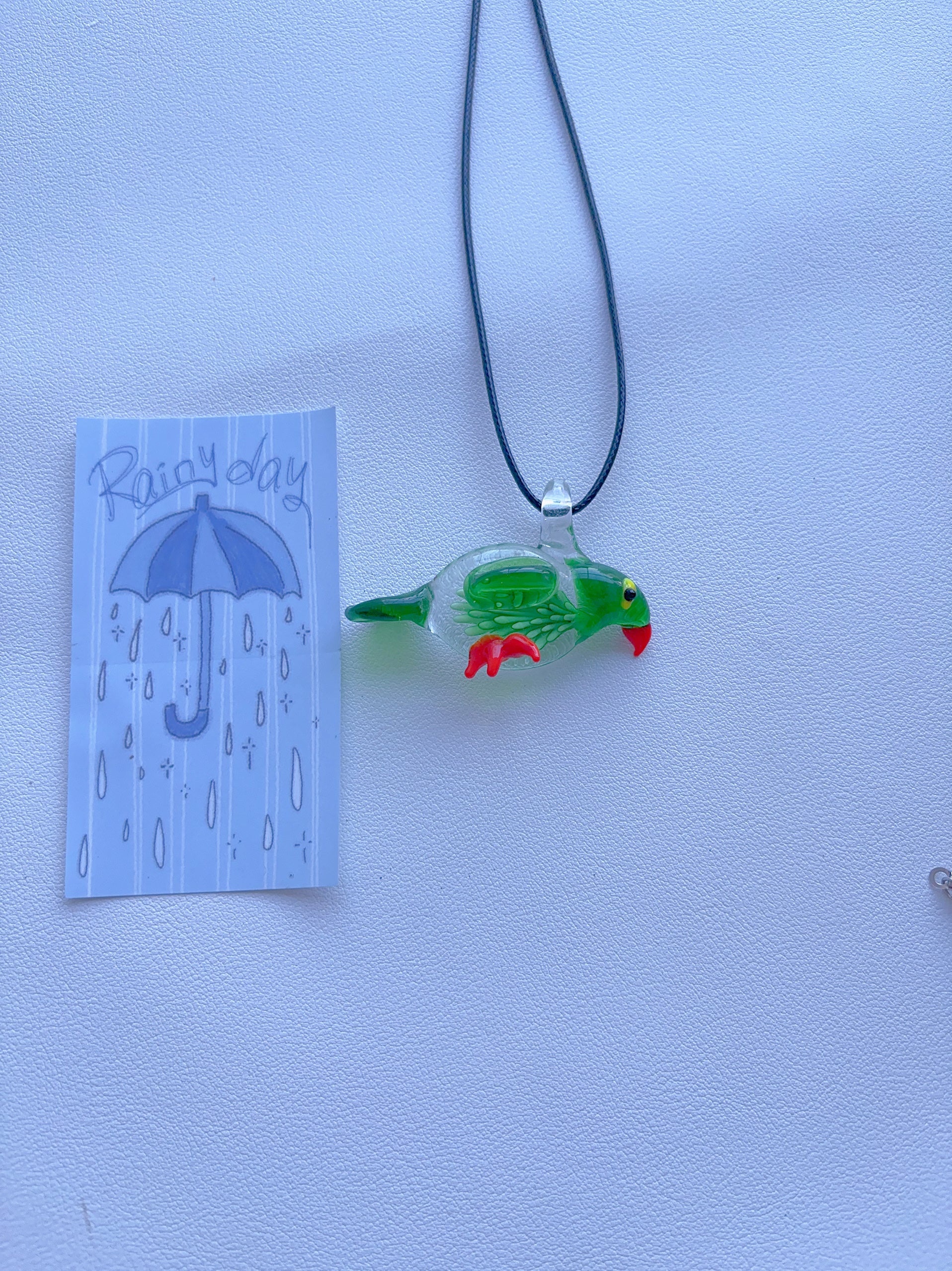 F1 green necklace glass necklace glass pendant handmade design vintage necklace pendant color necklace for women