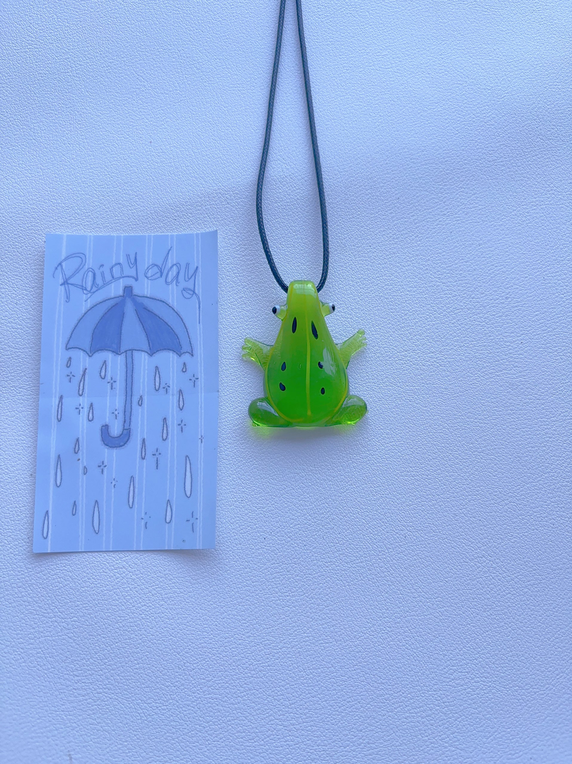 F1 green necklace glass necklace glass pendant handmade design vintage necklace pendant color necklace for women