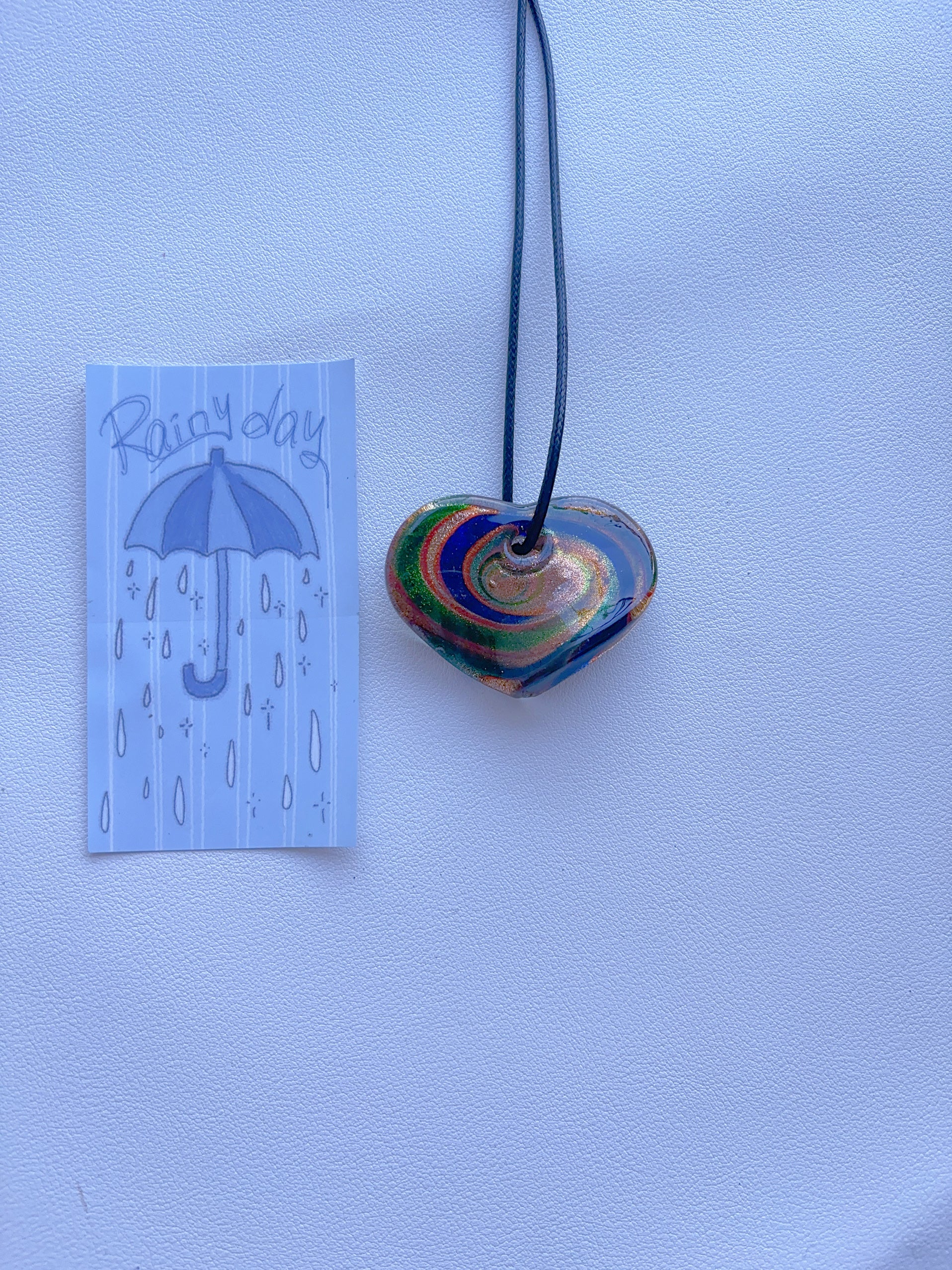 F1 green necklace glass necklace glass pendant handmade design vintage necklace pendant color necklace for women